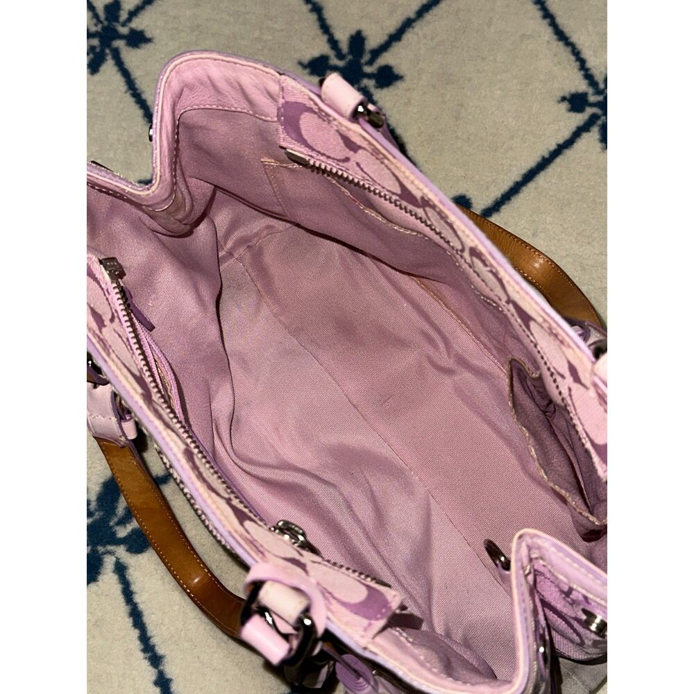 PROJECT Y2K Hampton Signature Satchel Tote 2004 6830 - Picture 4 of 7